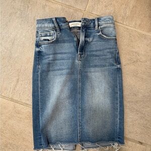 Hidden Blue Denim pencil Skirt size XS